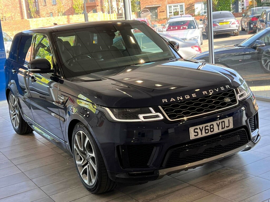 Land Rover Range Rover Sport Sd V6 Hse Suv 4Wd Euro 6 Ss SY68YDJ Blue #5
