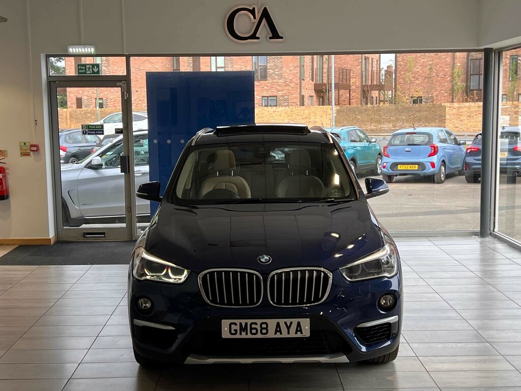 BMW X1 20D Xline Suv Xdrive Euro 6 Ss GM68AYA Blue #4