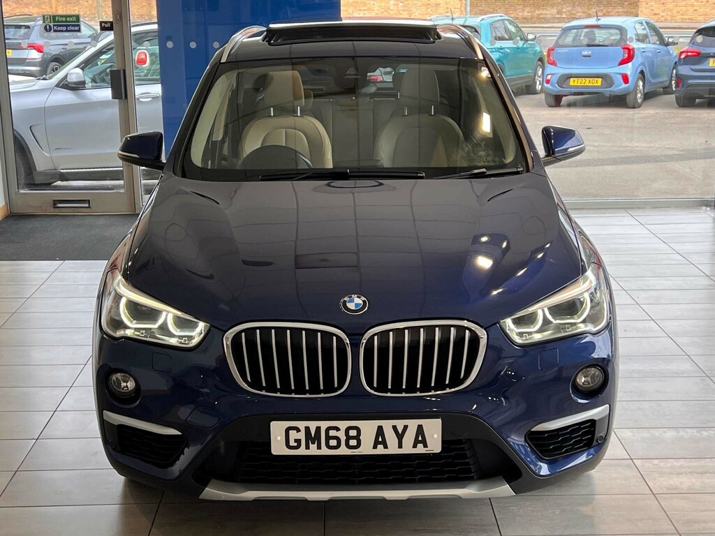BMW X1 20D Xline Suv Xdrive Euro 6 Ss GM68AYA Blue #6