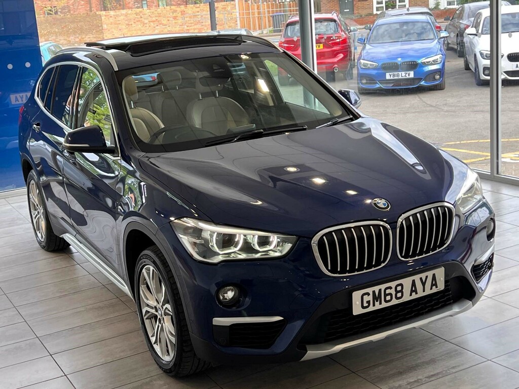 BMW X1 20D Xline Suv Xdrive Euro 6 Ss GM68AYA Blue #5