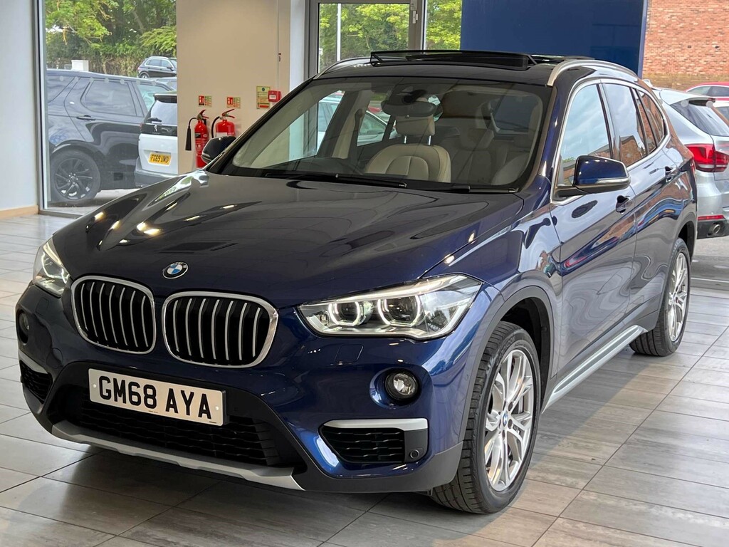 BMW X1 20D Xline Suv Xdrive Euro 6 Ss GM68AYA Blue #3