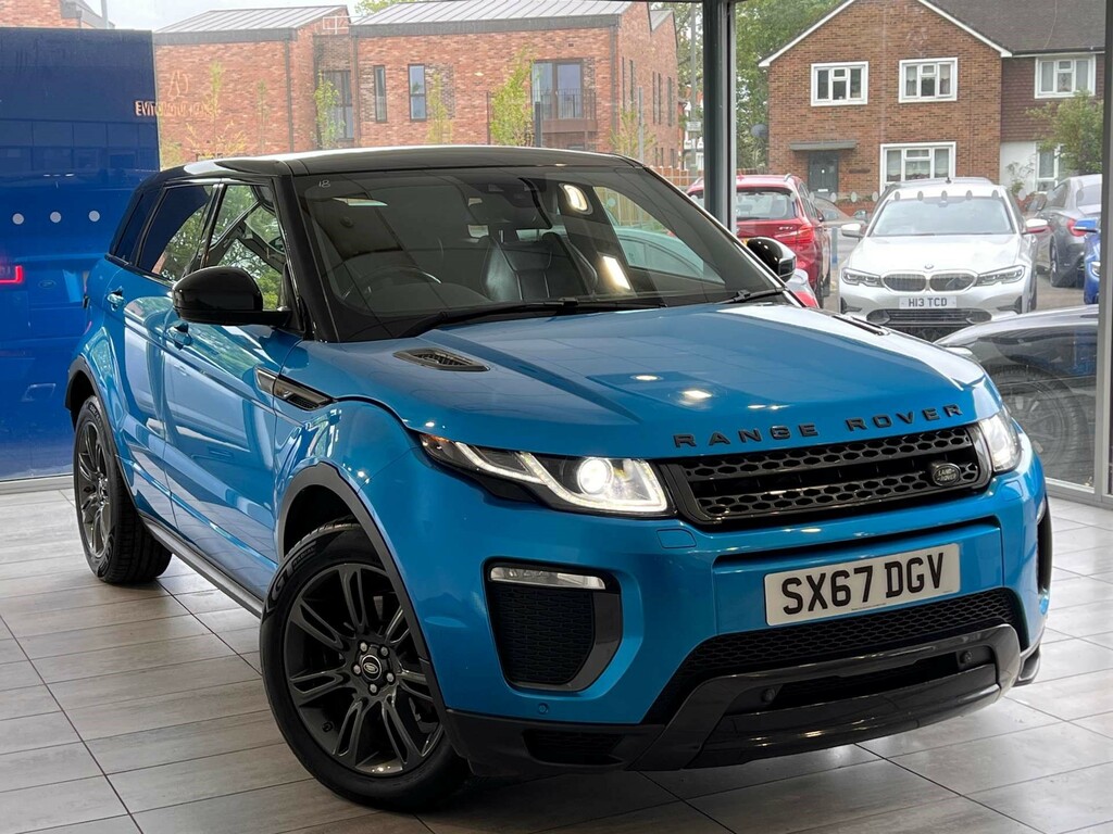 Land Rover Range Rover Evoque Td4 Landmark Suv 4Wd Euro 6 Ss SX67DGV Blue #4
