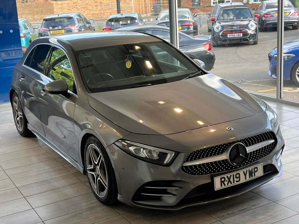 Mercedes-Benz A Class Amg Line Hatchback 7G-dct Euro 6 Ss Grey