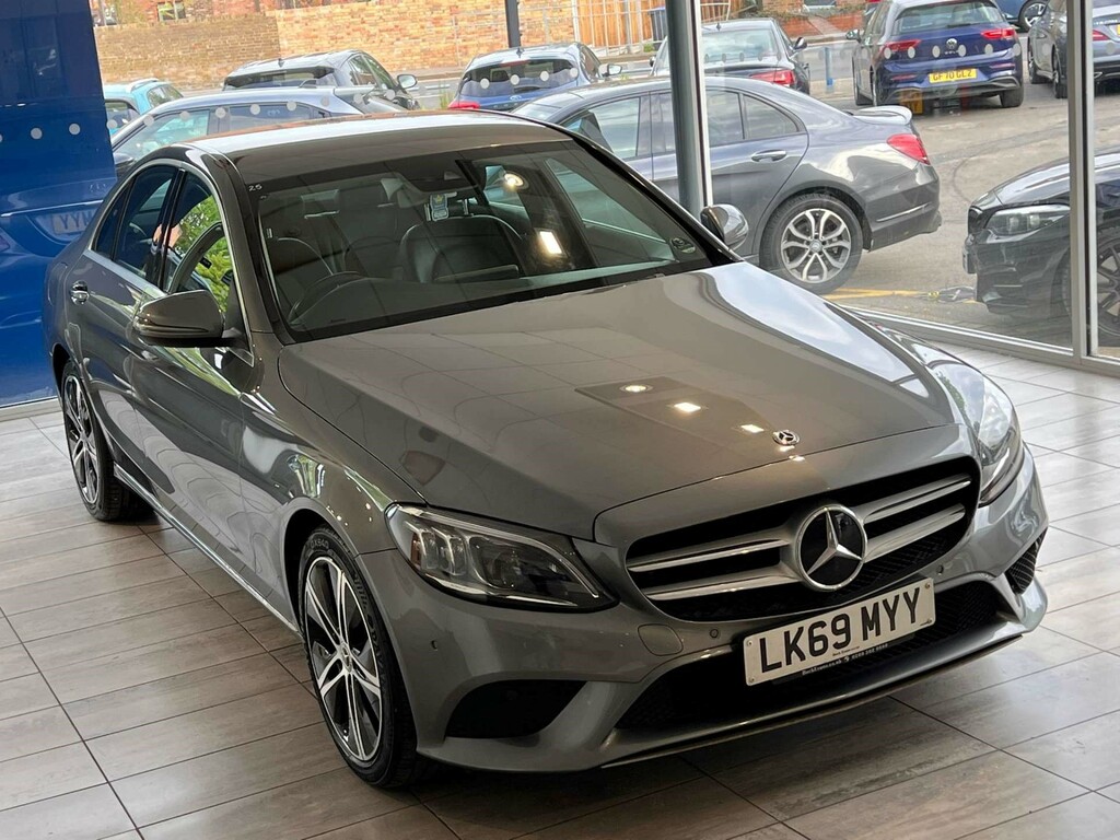 Mercedes-Benz C Class Mhev Eq Boost Sport Saloon G-tronic Euro 6 Grey