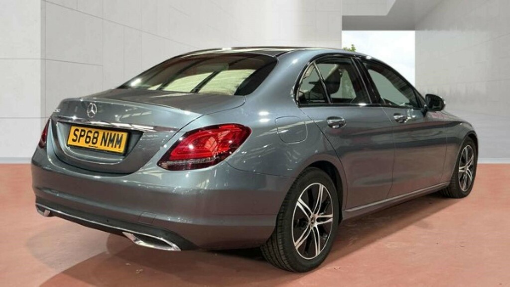 Mercedes-Benz C Class Sport Saloon G-tronic Euro 6 Ss SP68NMM Grey #4