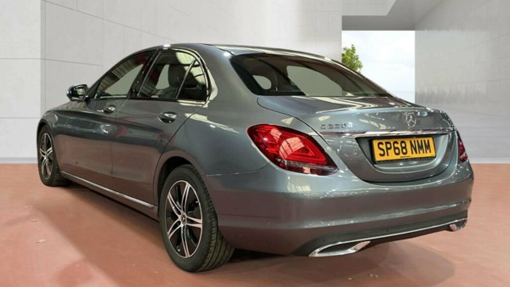 Mercedes-Benz C Class Sport Saloon G-tronic Euro 6 Ss SP68NMM Grey #3