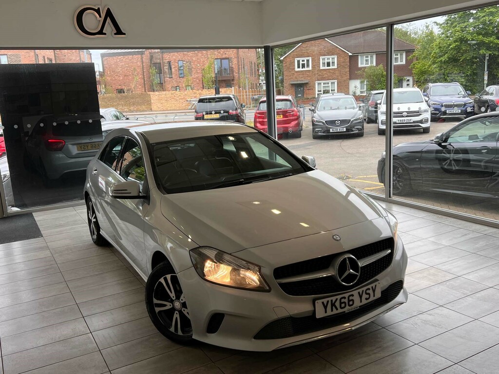 Mercedes-Benz A Class Se Hatchback 7G-dct Euro 6 Ss YK66YSY Silver #4