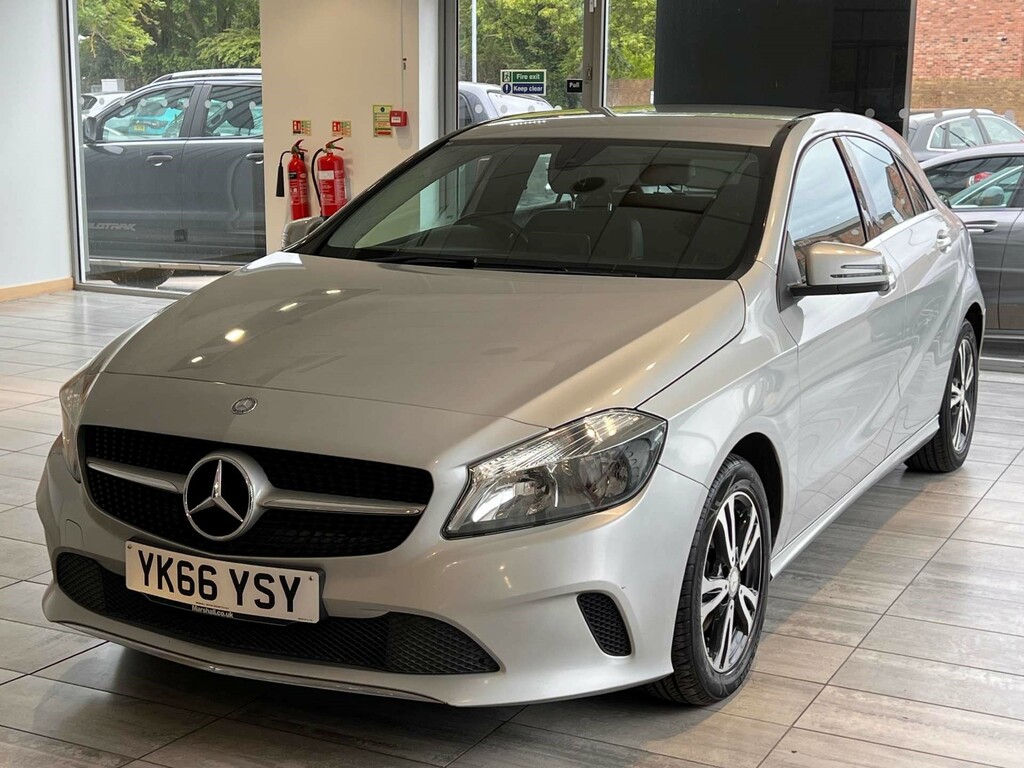 Mercedes-Benz A Class Se Hatchback 7G-dct Euro 6 Ss YK66YSY Silver #6