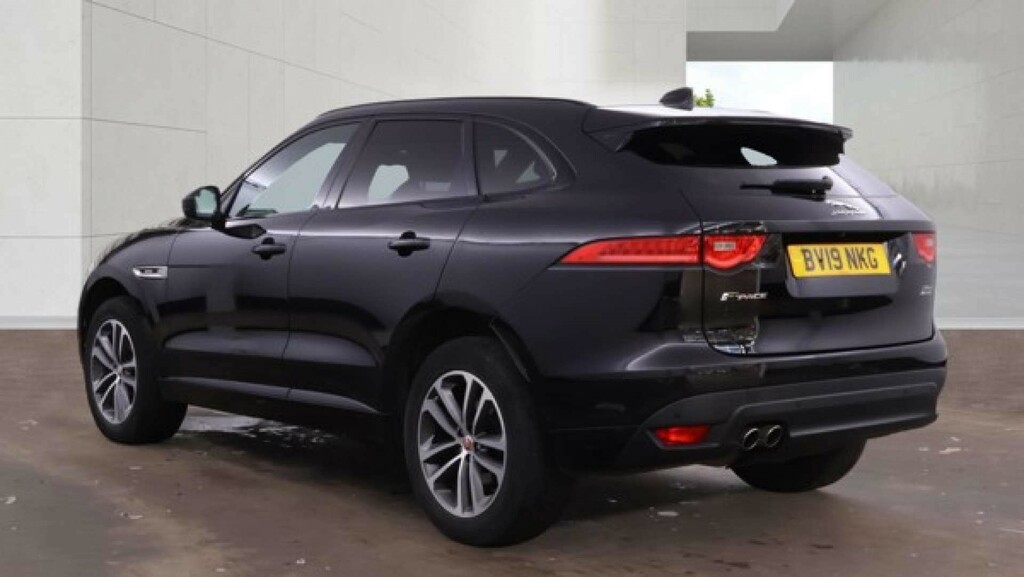 Jaguar F-Pace D180 R-sport Suv Awd Euro 6 Ss BV19NKG Black #6