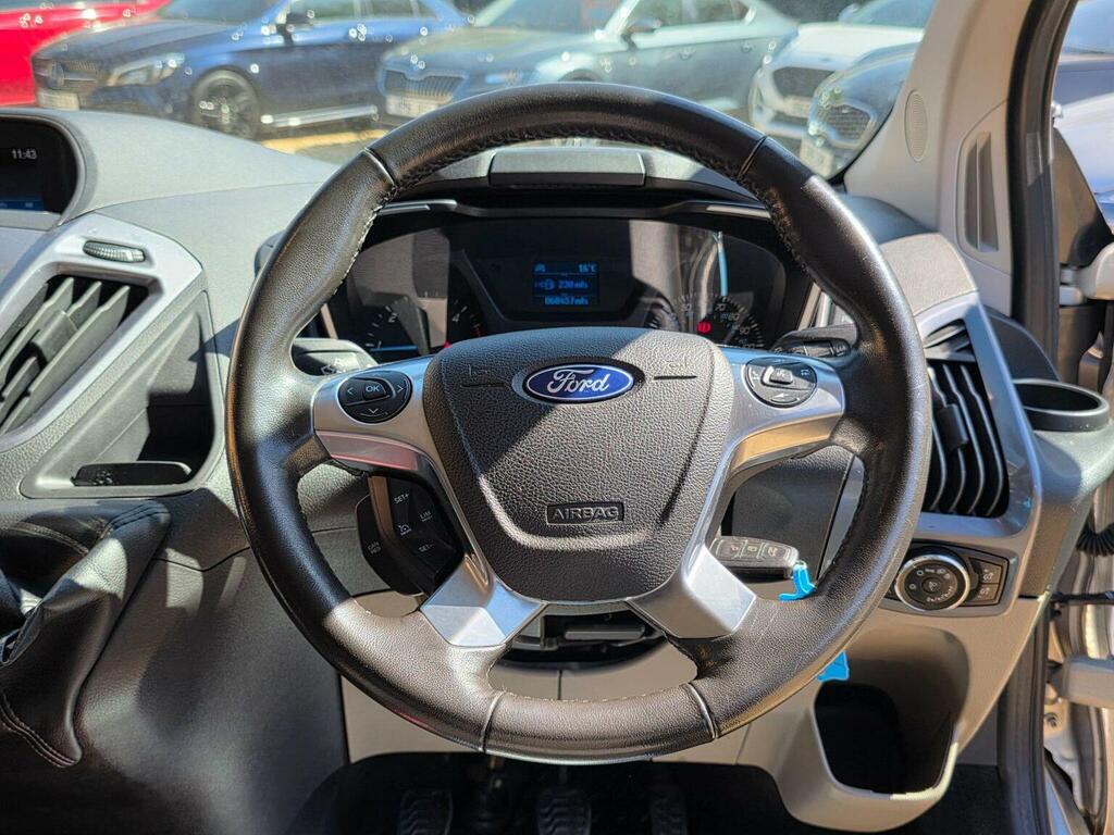 Ford Tourneo Custom Minibus 2.0 310 Ecoblue Titanium L1 Euro 6 Ss 5 SF18CMZ Silver #4