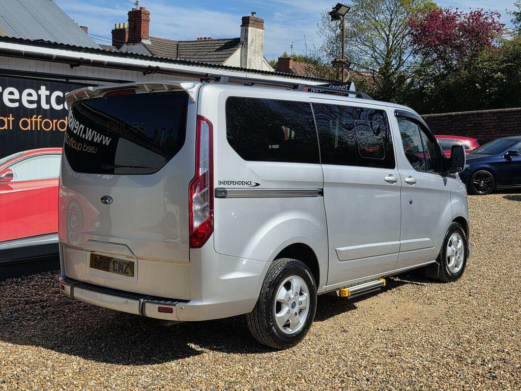Ford Tourneo Custom Minibus 2.0 310 Ecoblue Titanium L1 Euro 6 Ss 5 SF18CMZ Silver #6
