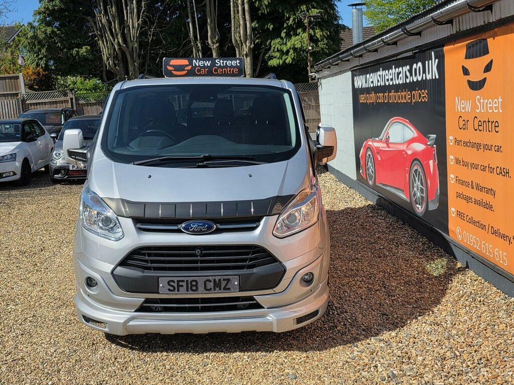 Ford Tourneo Custom Minibus 2.0 310 Ecoblue Titanium L1 Euro 6 Ss 5 SF18CMZ Silver #3