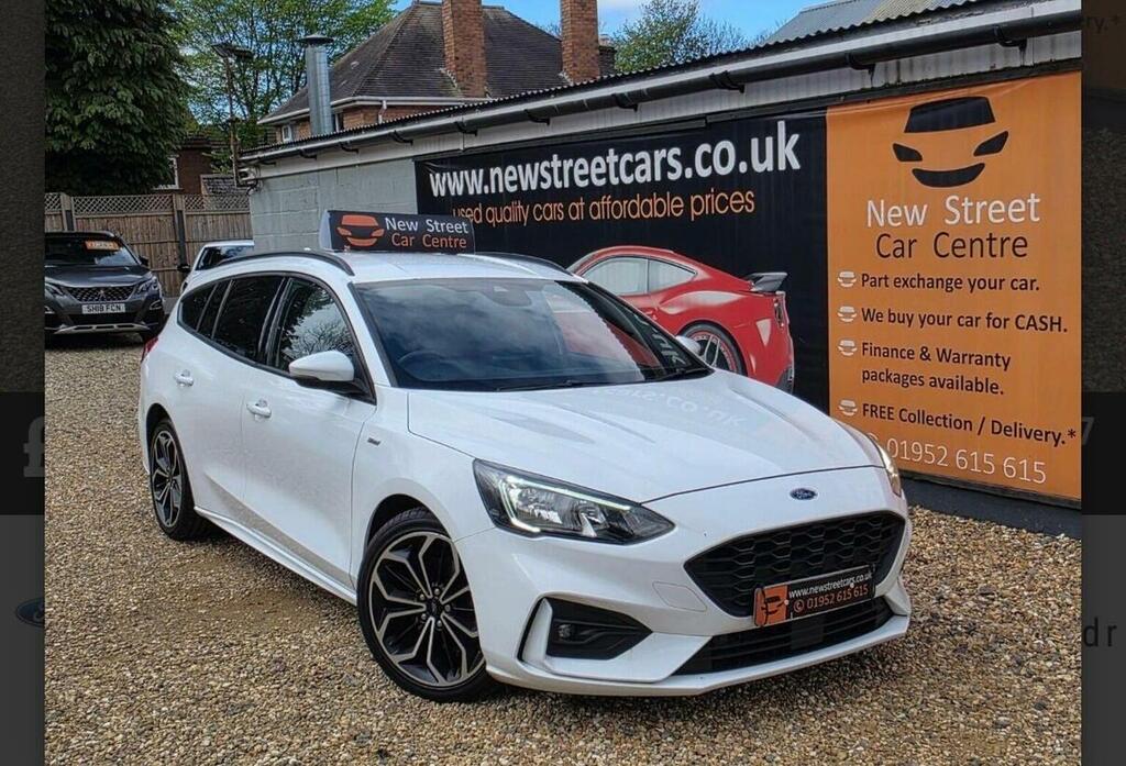 Ford Focus Estate 1.0T Ecoboost St-line X Euro 6 Ss 2 White
