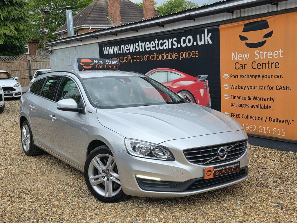 Volvo V60 Estate 2.4 D5 Twin Engine Se Nav Awd Euro 6 Silver