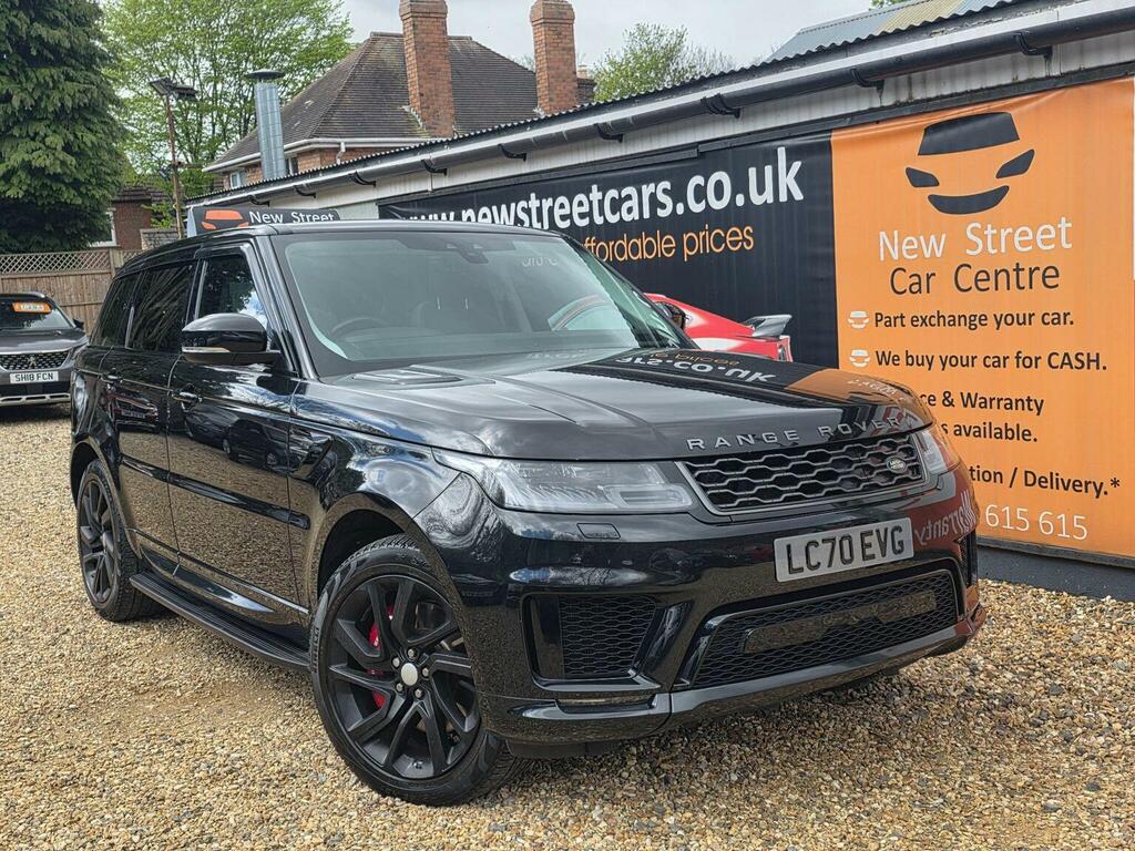 Land Rover Range Rover Sport Suv 2.0 P400e 13.1Kwh Hse Dynamic 4Wd Euro 6 Black