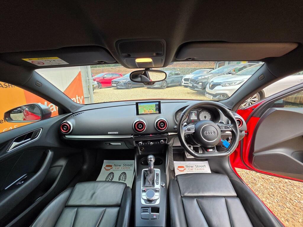 Audi S3 Hatchback 2.0 Tfsi S Tronic Quattro Euro 6 Ss 3 YK64VKN Red #2