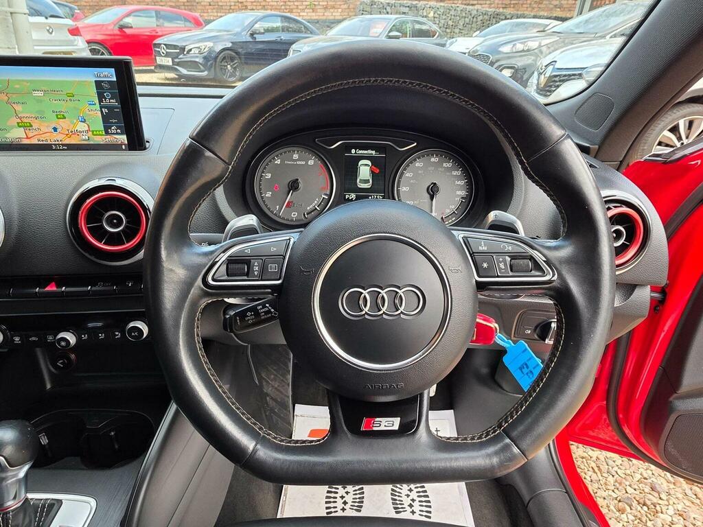 Audi S3 Hatchback 2.0 Tfsi S Tronic Quattro Euro 6 Ss 3 YK64VKN Red #4