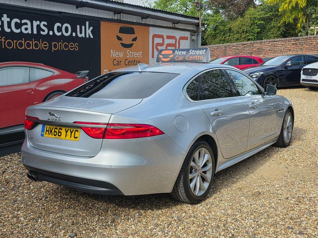 Jaguar XF Saloon 2.0D R-sport Euro 6 Ss 201766 HK66YYC Silver #6