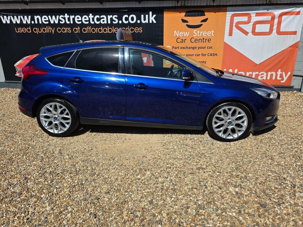 Ford Focus Hatchback 1.0T Ecoboost Titanium X Euro 6 Ss WP17LPO Blue #5