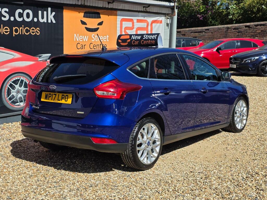 Ford Focus Hatchback 1.0T Ecoboost Titanium X Euro 6 Ss WP17LPO Blue #6