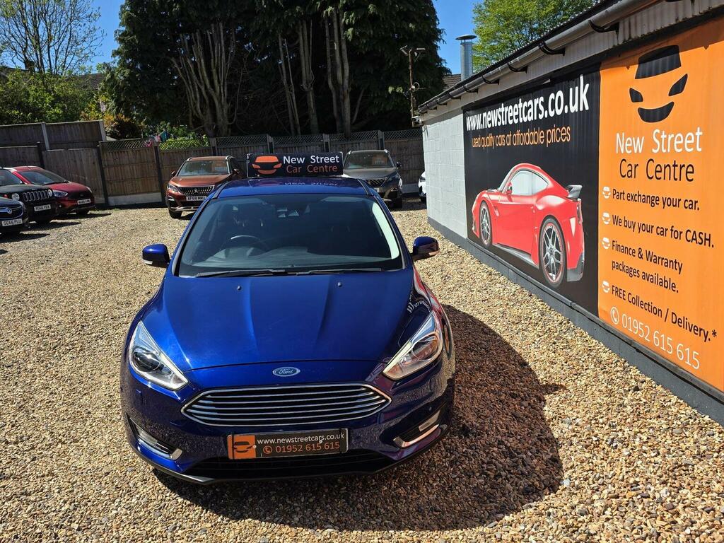 Ford Focus Hatchback 1.0T Ecoboost Titanium X Euro 6 Ss WP17LPO Blue #3