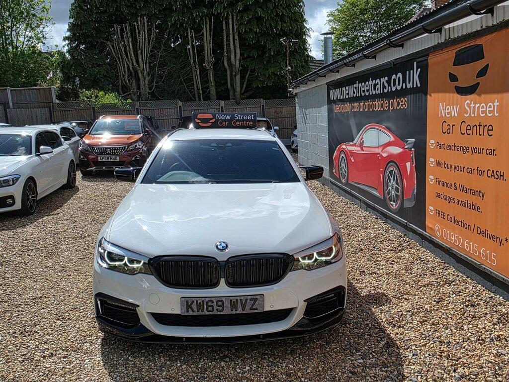 BMW 5 Series Estate 2.0 520D M Sport Touring Euro 6 Ss KW69WVZ White #3