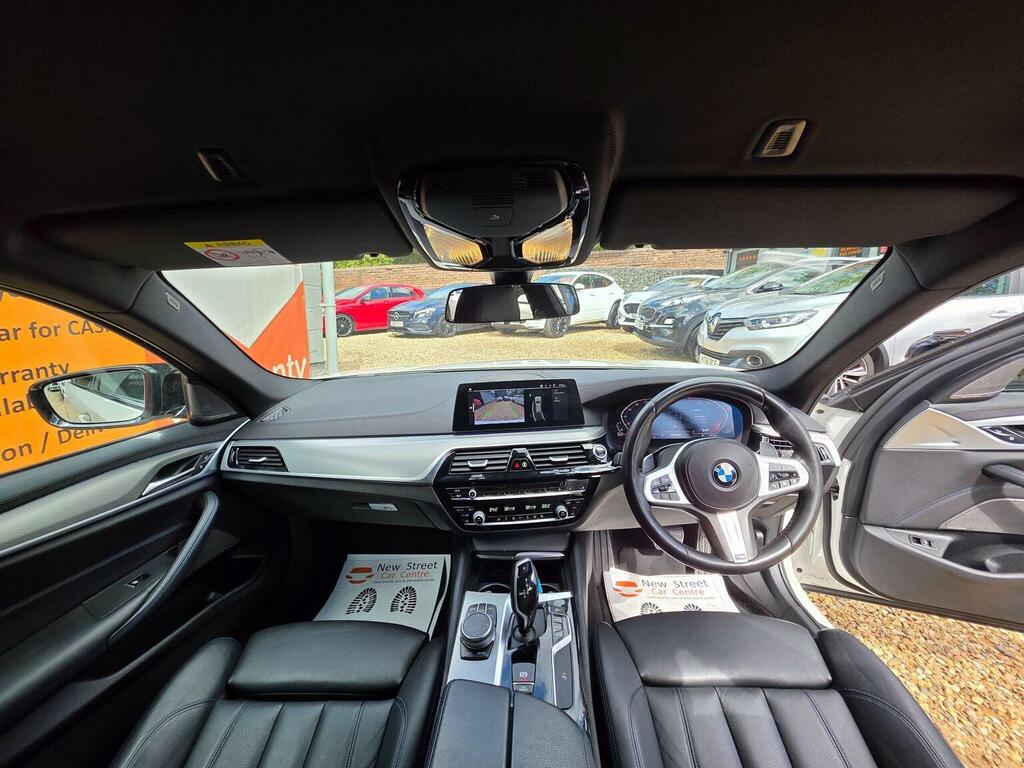BMW 5 Series Estate 2.0 520D M Sport Touring Euro 6 Ss KW69WVZ White #2
