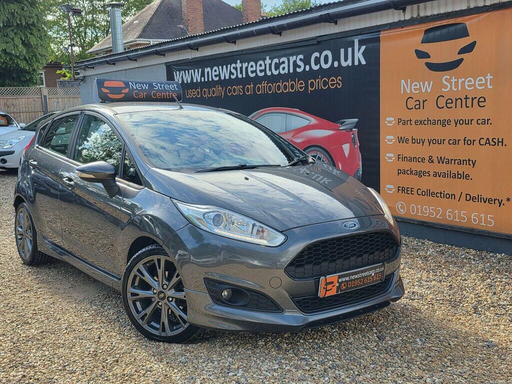 Ford Fiesta Hatchback 1.0T Ecoboost St-line Euro 6 Ss Grey