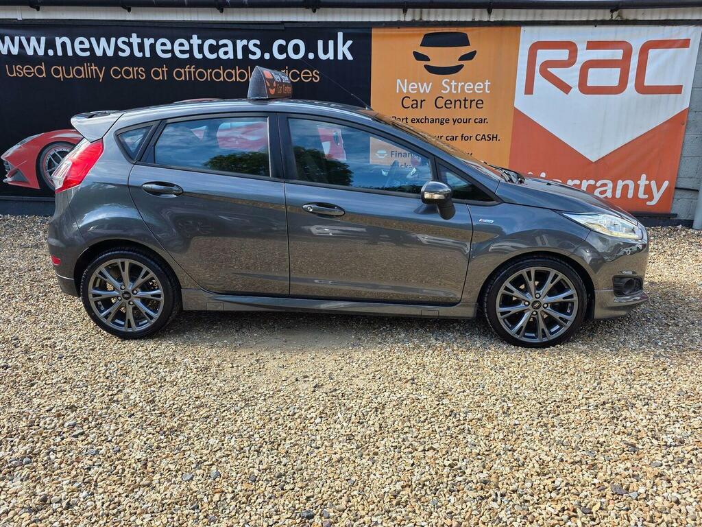 Ford Fiesta Hatchback 1.0T Ecoboost St-line Euro 6 Ss YP17NXO Grey #4