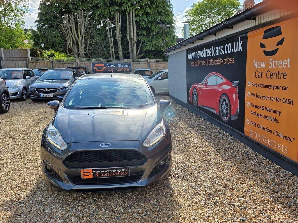 Ford Fiesta Hatchback 1.0T Ecoboost St-line Euro 6 Ss YP17NXO Grey #3