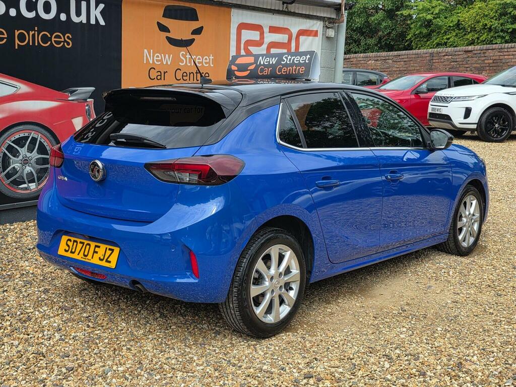 Vauxhall Corsa Hatchback 1.2 Turbo Elite Nav Euro 6 Ss SD70FJZ Blue #6