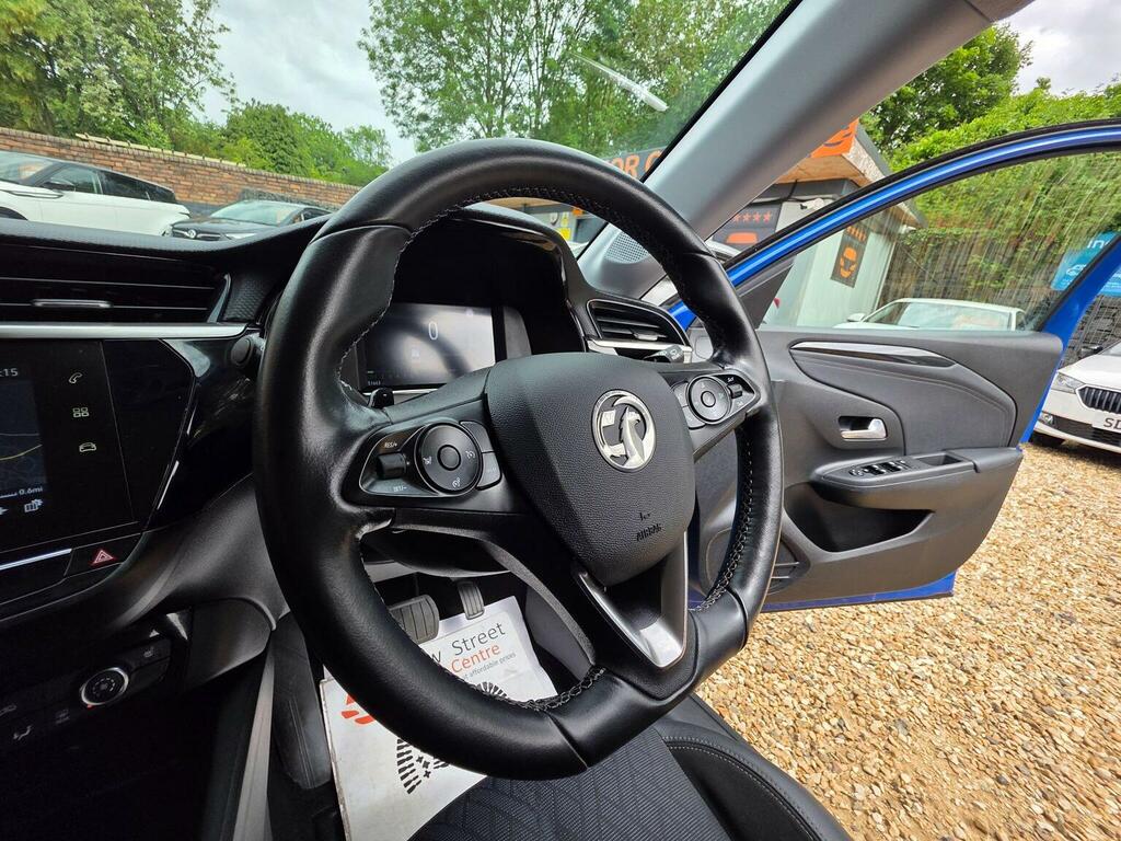 Vauxhall Corsa Hatchback 1.2 Turbo Elite Nav Euro 6 Ss SD70FJZ Blue #4