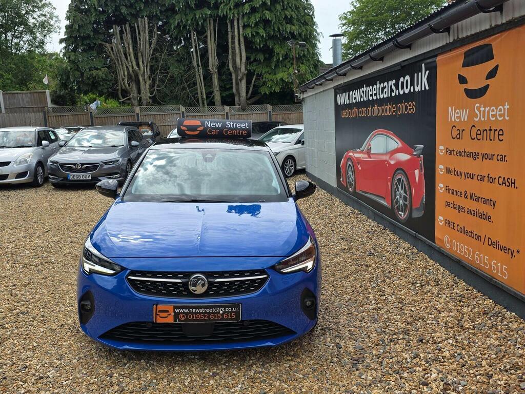 Vauxhall Corsa Hatchback 1.2 Turbo Elite Nav Euro 6 Ss SD70FJZ Blue #3