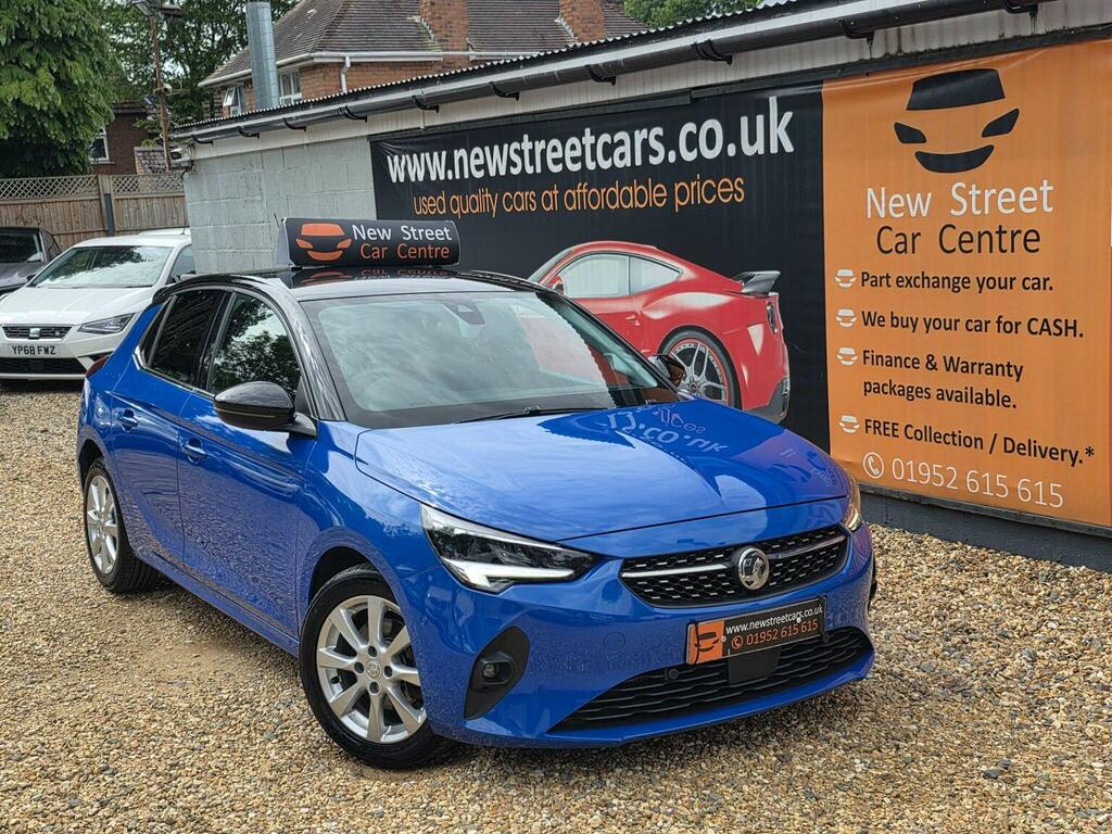 Vauxhall Corsa Hatchback 1.2 Turbo Elite Nav Euro 6 Ss Blue