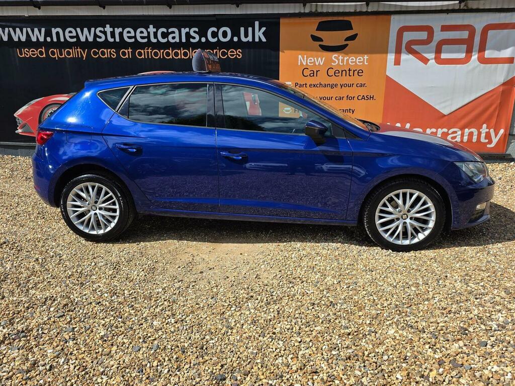 Seat Leon Hatchback 1.6 Tdi Se Dynamic Euro 6 Ss 201 DU68HDG Blue #5