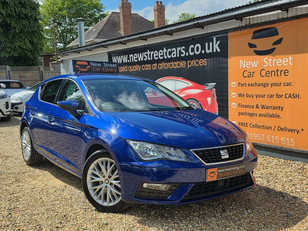 Seat Leon Hatchback 1.6 Tdi Se Dynamic Euro 6 Ss 201 Blue