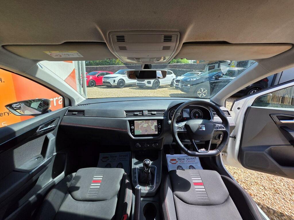 Seat Ibiza Hatchback 1.0 Tsi Fr Euro 6 Ss Gpf 201868 YP68FWZ White #2
