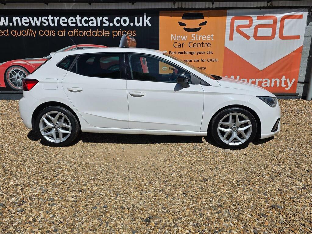 Seat Ibiza Hatchback 1.0 Tsi Fr Euro 6 Ss Gpf 201868 YP68FWZ White #5