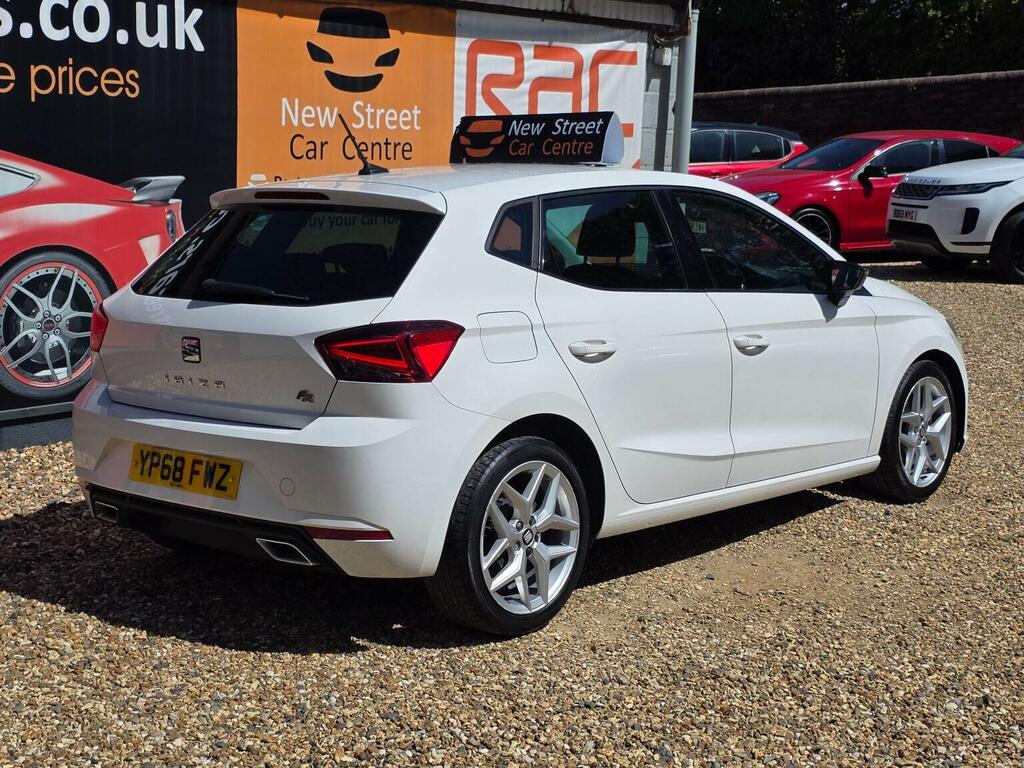 Seat Ibiza Hatchback 1.0 Tsi Fr Euro 6 Ss Gpf 201868 YP68FWZ White #6