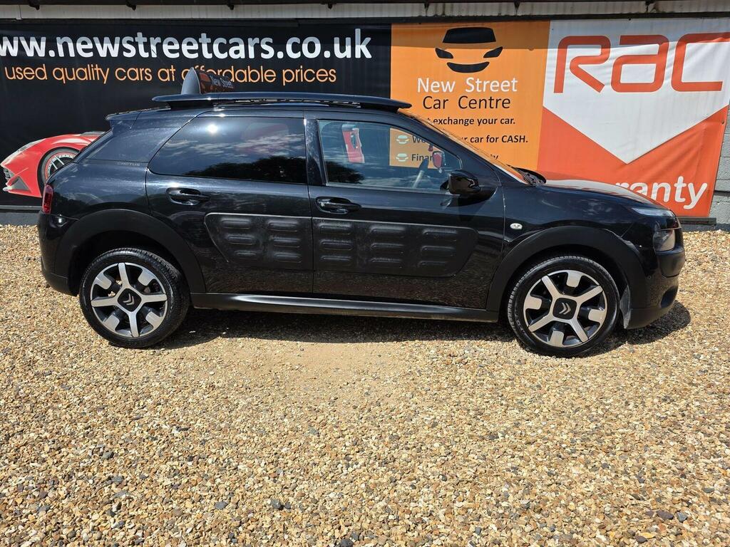 Citroen C4 Cactus Hatchback 1.2 Puretech Flair Euro 6 Ss 201 HX65OVR Black #4
