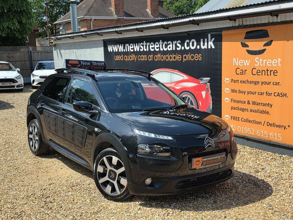 Citroen C4 Cactus Hatchback 1.2 Puretech Flair Euro 6 Ss 201 Black