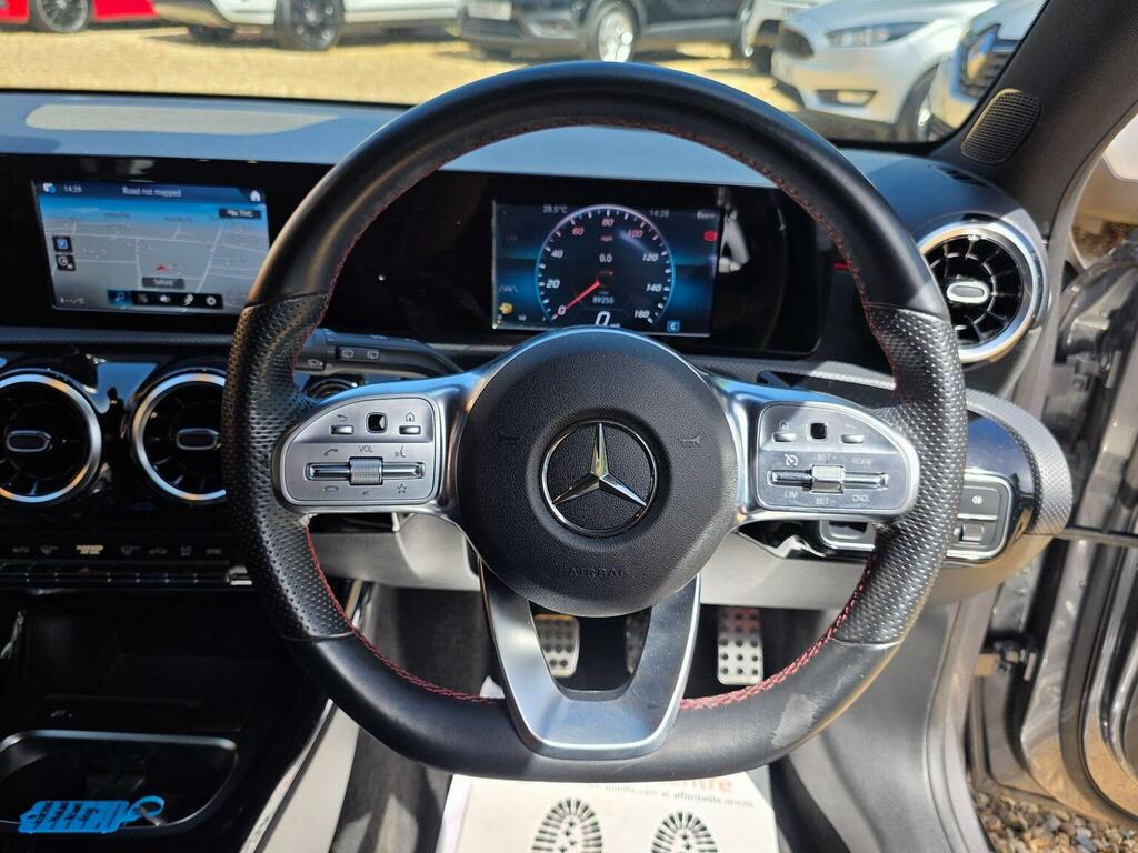 Mercedes-Benz A Class Hatchback 1.3 A180 Amg Line Euro 6 Ss 2019 KL19VHG Grey #2