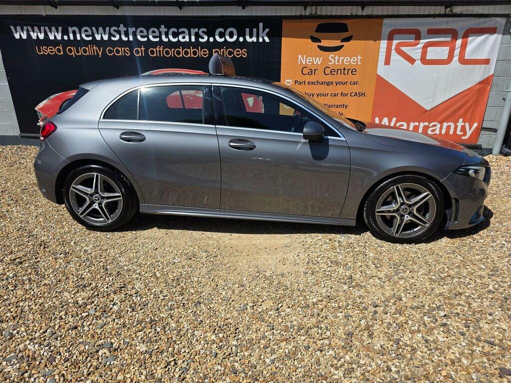 Mercedes-Benz A Class Hatchback 1.3 A180 Amg Line Euro 6 Ss 2019 KL19VHG Grey #3