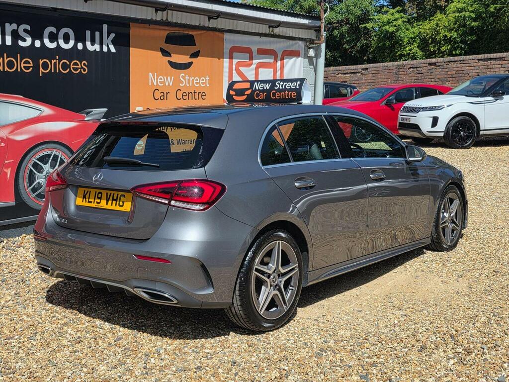 Mercedes-Benz A Class Hatchback 1.3 A180 Amg Line Euro 6 Ss 2019 KL19VHG Grey #4