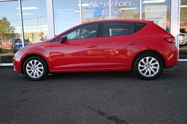 Seat Leon 1.6 Tdi Cr Se Hatchback Euro 5 Red #6