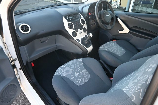Ford KA 1.2 Edge Hatchback Euro 4 69 Ps NV10YPF White #5