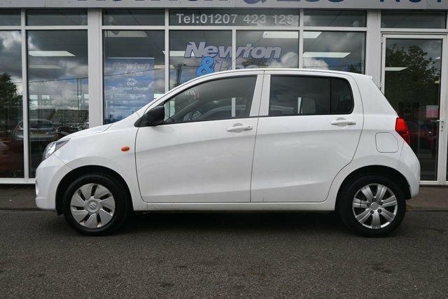 Suzuki Celerio 1.0 Sz2 Hatchback Euro 6 68 Ps NA66OLB White #5