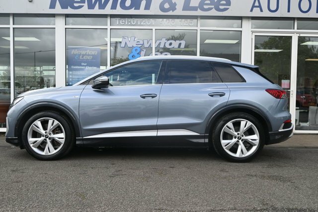 Audi Q4 E Tron 40 S Line Suv 82Kwh 204 Ps RA72JFE Blue #5