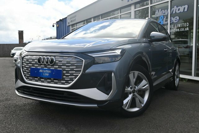 Audi Q4 E Tron 40 S Line Suv 82Kwh 204 Ps RA72JFE Blue #3