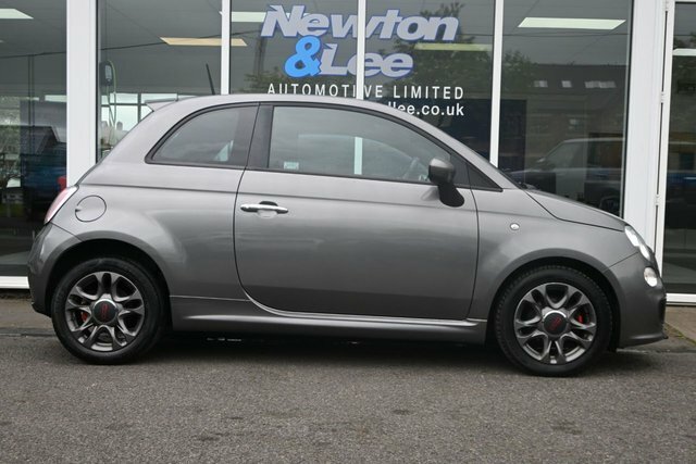 Fiat 500 0.9 Twinair S Hatchback Euro 6 NG14FCL Grey #4